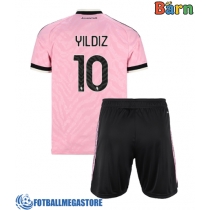 Fotballdrakt Barn Juventus Kenan Yildiz #10 Bortedraktsett 2026-27 Kortermet (+ Korte bukser)